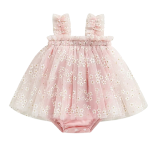 Body Vestido Princesa Rosa