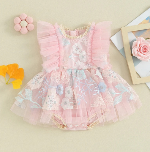 Body Vestido Frozen Rose